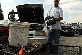 Pick-n-Pull Recycling Process