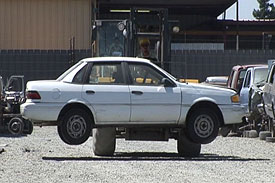 Pick-n-Pull Recycling Process